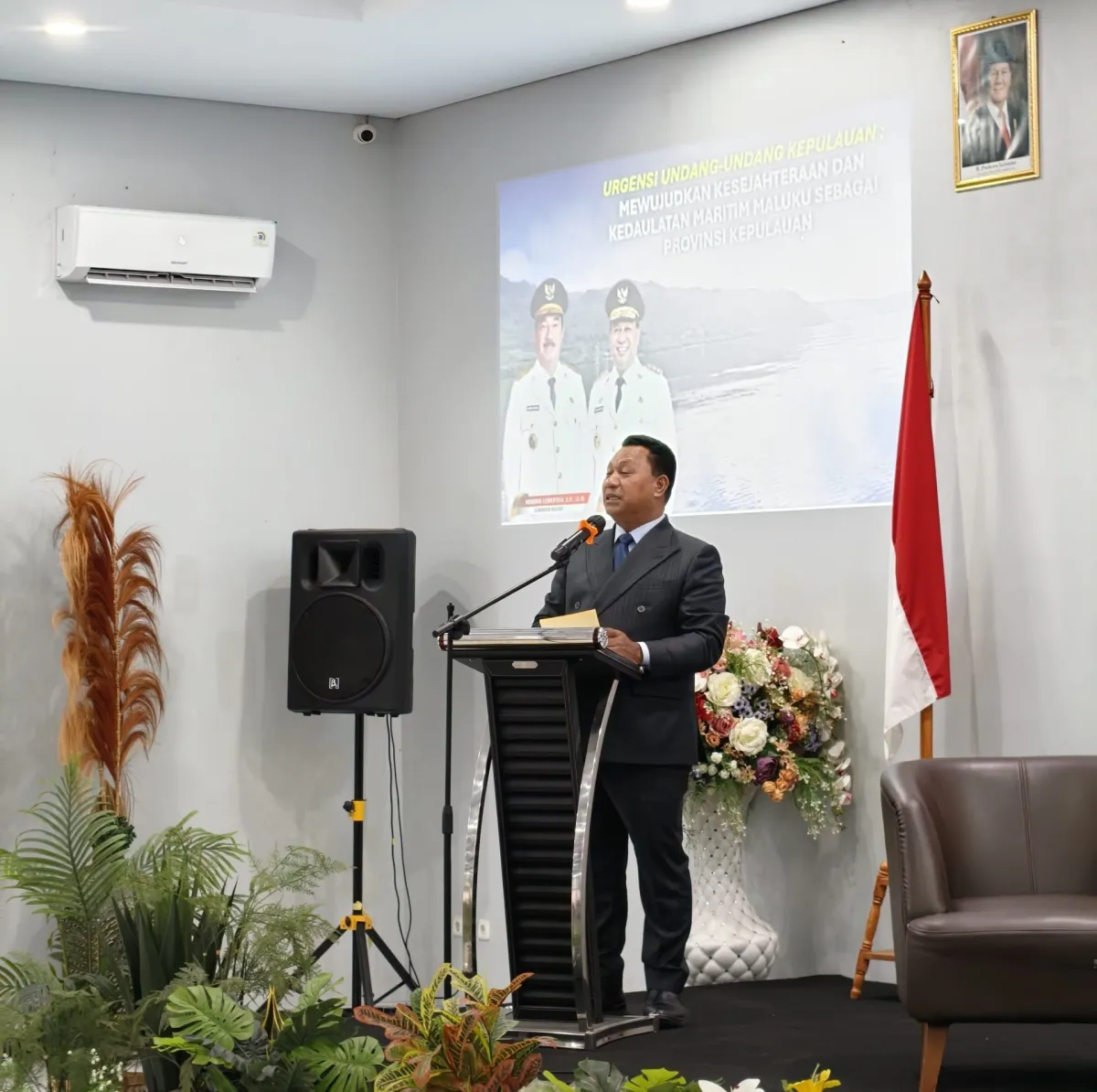Wagub Maluku Dorong Segera Disahkan Undang-Undang Kepulauan untuk Keadilan Fiskal