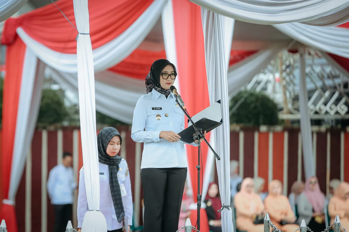 Wakil Gubernur Lampung Pimpin Upacara Hari Kesehatan Nasional ke-61