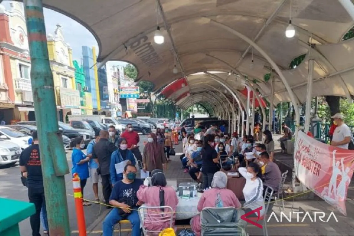 Sentra Vaksin di Pasar Modern BSD Siapkan 300 Dosis per Hari
