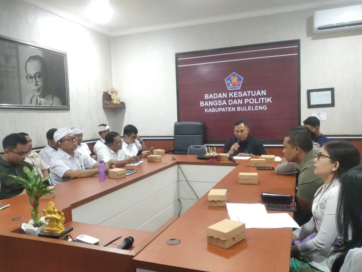 Kesbangpol Buleleng Gelar Rakor Tim Terpadu untuk Perkuat Penanganan Konflik Sosial