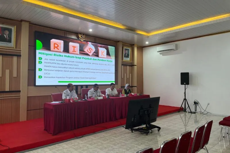 BPJS Ketenagakerjaan Tingkatkan Perlindungan Pekerja Jasa Konstruksi di Wonogiri