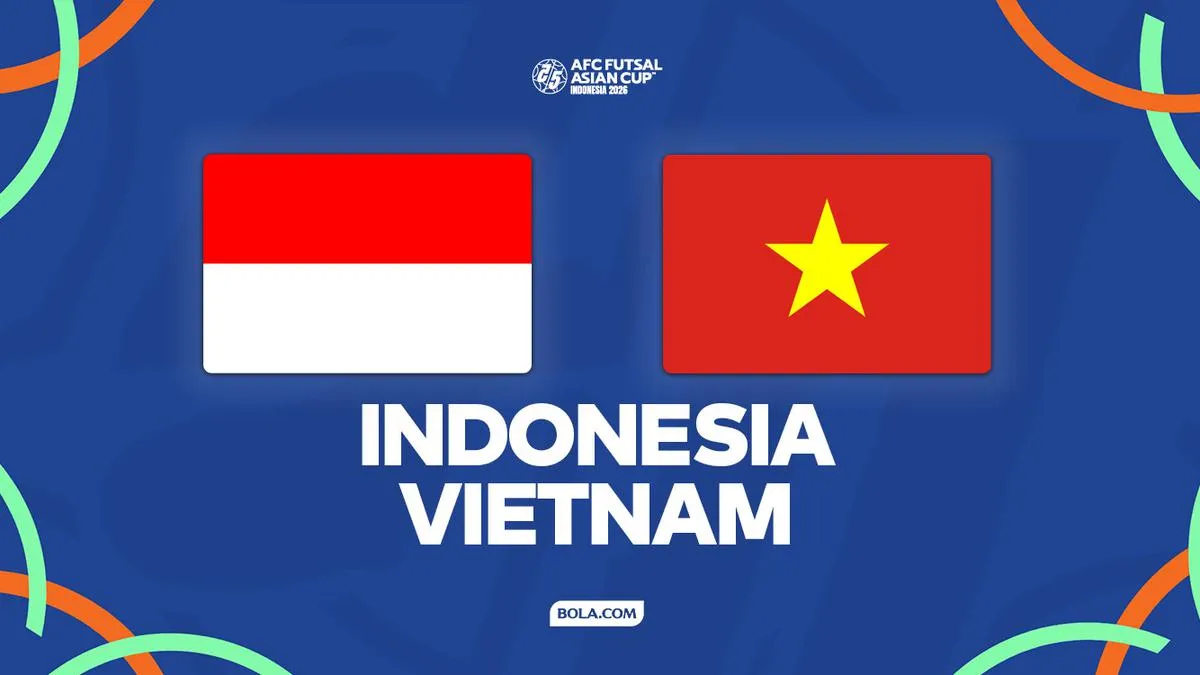 Jadwal dan Link Live Streaming Perempat Final Piala Asia Futsal 2026: Indonesia vs Vietnam