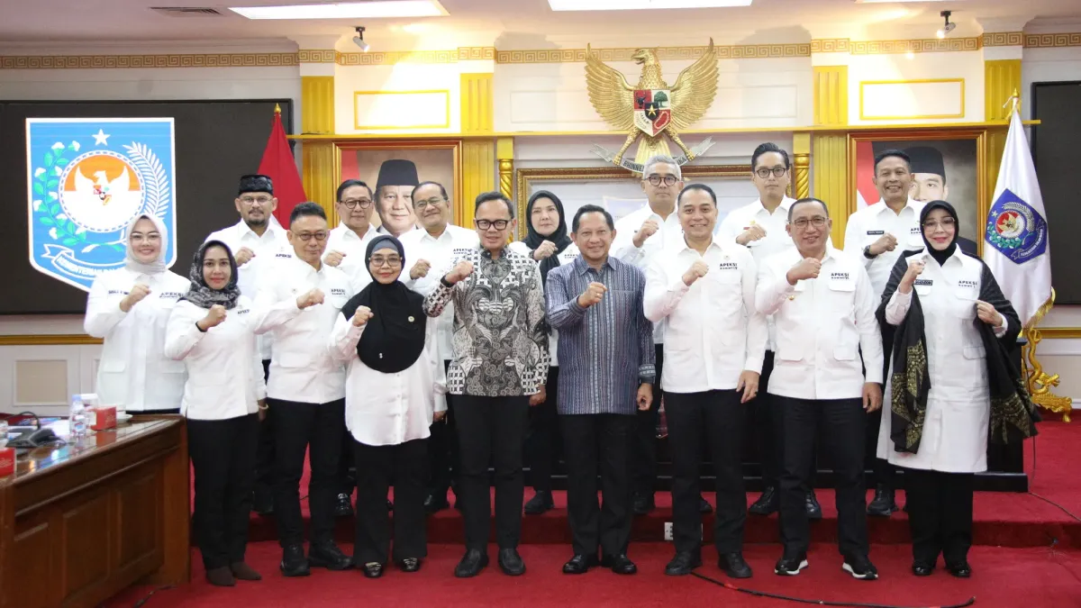 Audiensi APEKSI dengan Mendagri Bahas Ketahanan Fiskal Kota dan Penguatan PAD