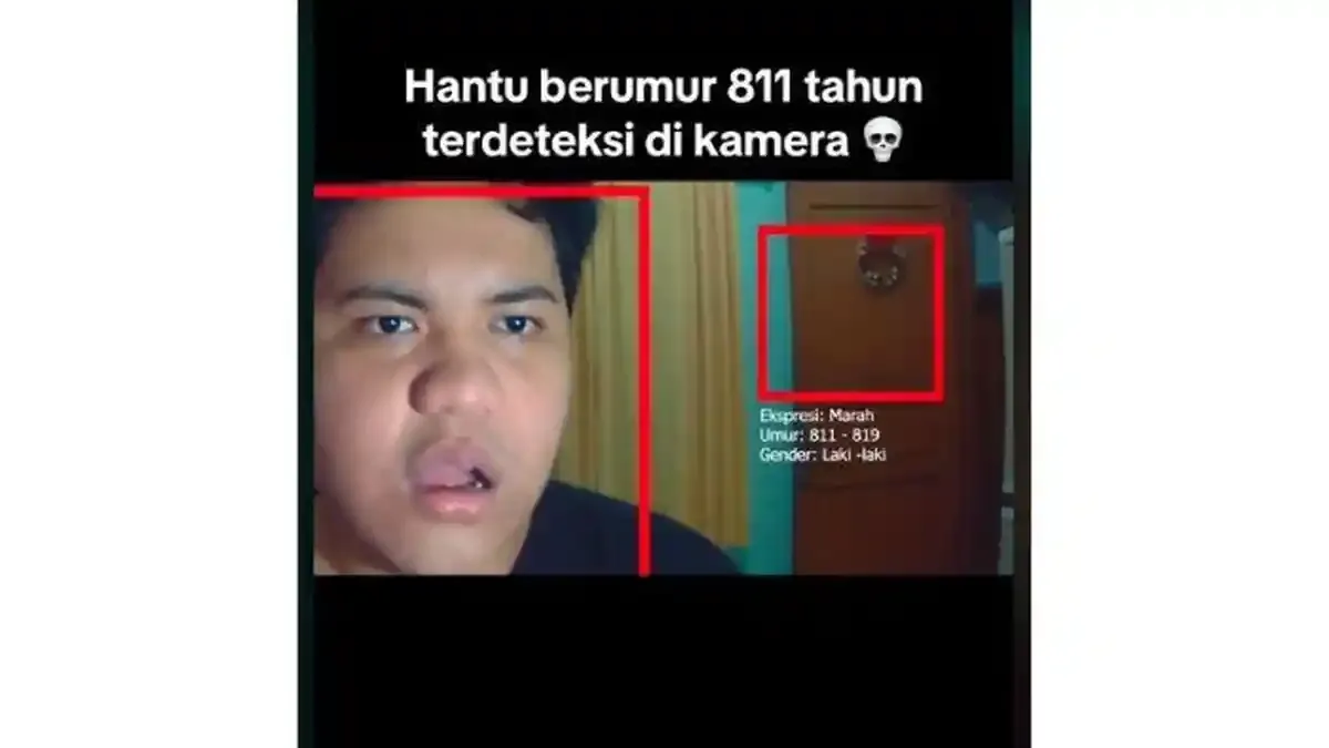 Video Viral Deteksi 'Hantu' Berusia 811 Tahun Menggunakan Filter TikTok, Apa Kata Ahli?