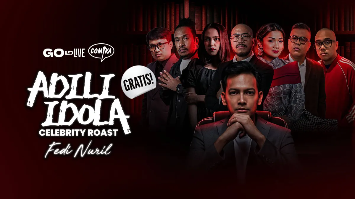 Saksikan Live Streaming Comika 'Adili Idola' Hari Ini di Vidio