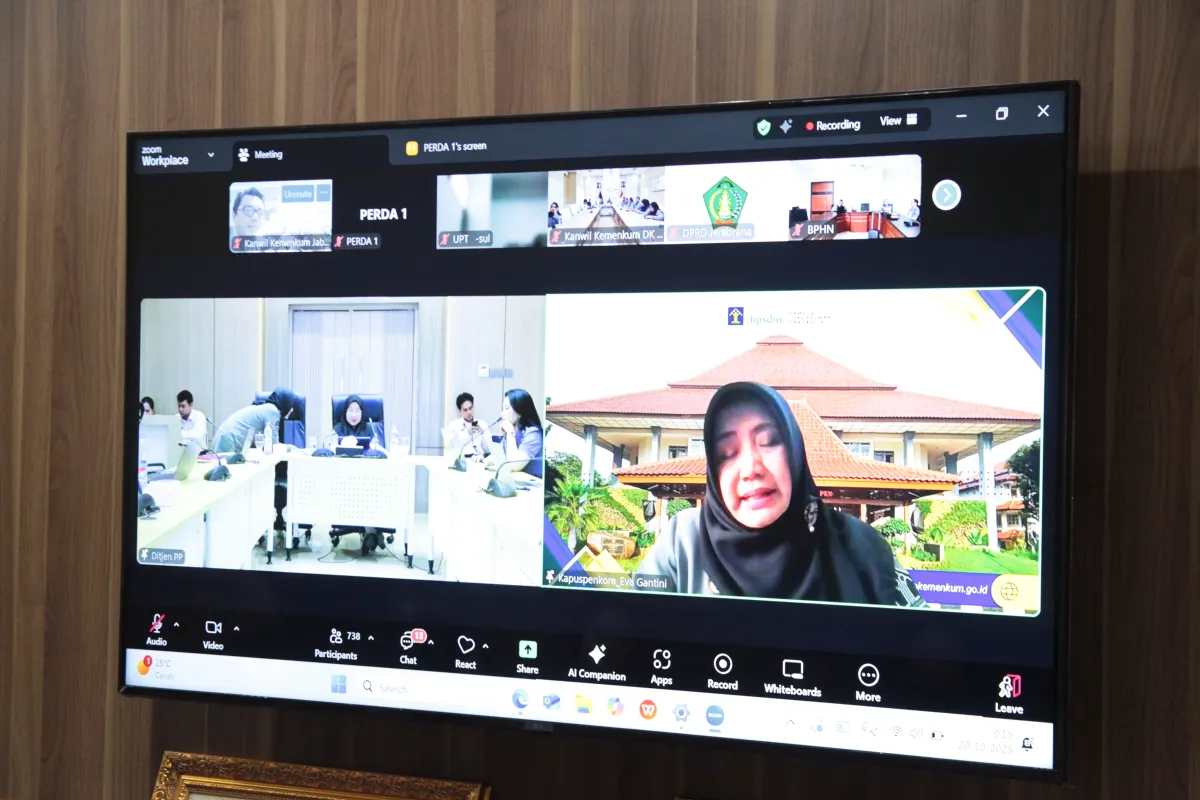 Kemenkum Jabar Siap Tingkatkan Kapasitas Perancang Peraturan Melalui Uji Kompetensi