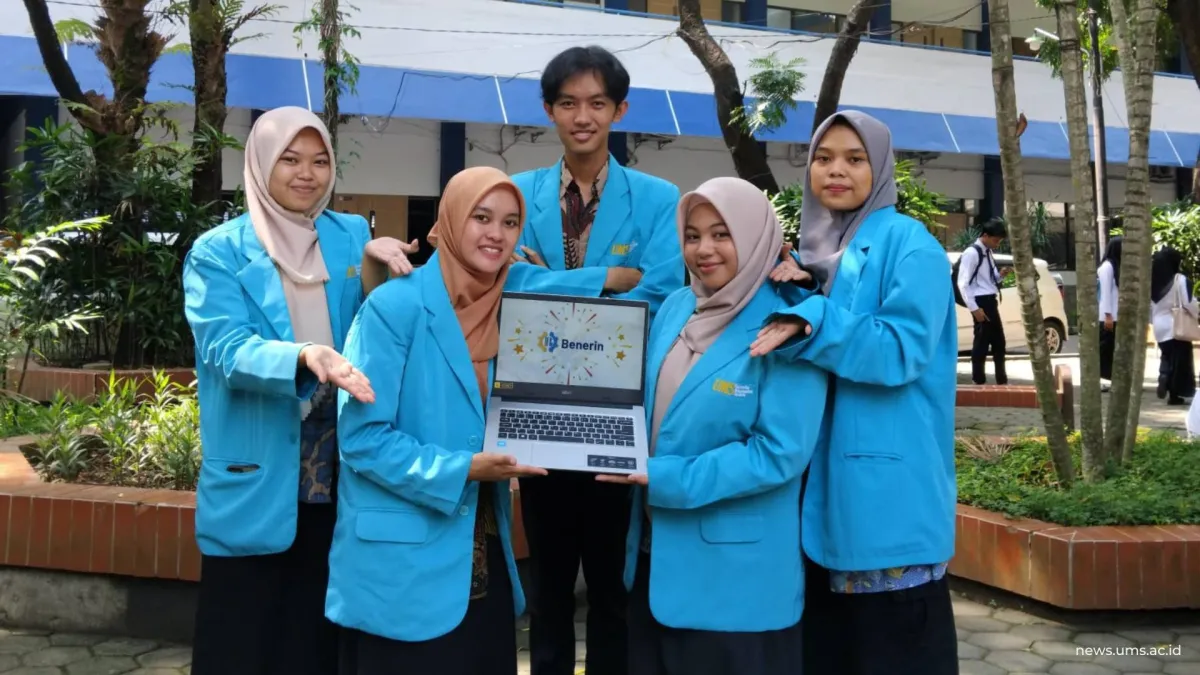 Mahasiswa UMS Kembangkan Platform Digital "Benerin" untuk Perbaikan Elektronik Rumah Tangga