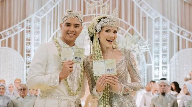 10 Selebritas Indonesia Resmi Menikah di Paruh Pertama 2025