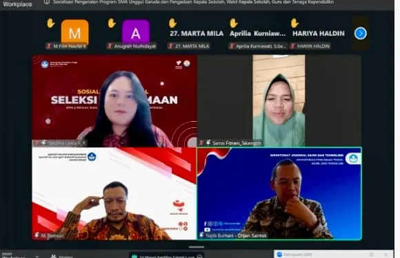 Sosialisasi Seleksi Pengadaan SDM SMA Unggul Garuda Baru 2026