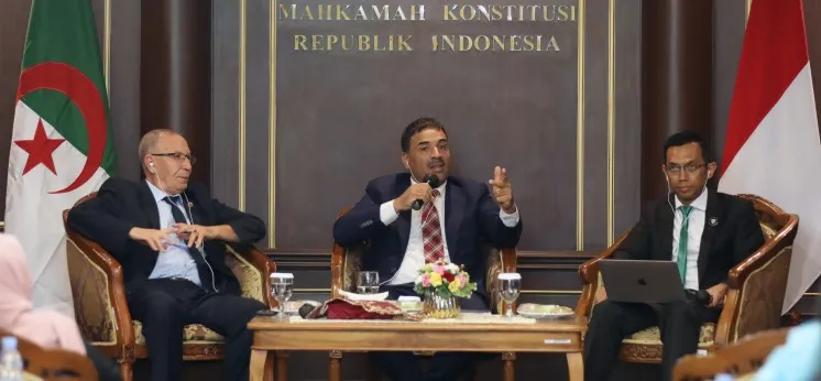 MK Indonesia–MK Aljazair Gelar Kuliah Umum Bahas Kewenangan dan Independensi Mahkamah Konstitusi Aljazair