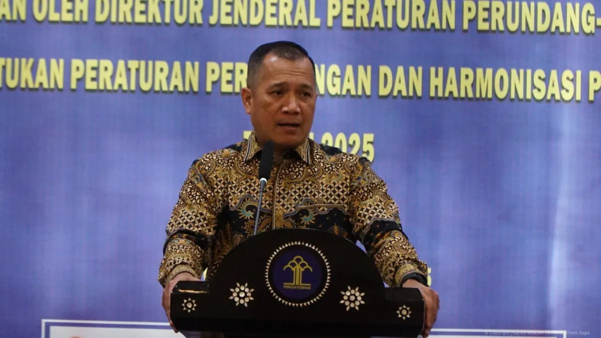 Dirjen Peraturan Perundang-undangan Kunjungi Kemenkum DIY untuk Perkuat Hukum Daerah
