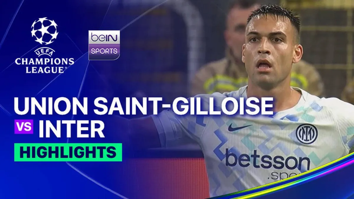 Sorotan Liga Champions 2025/26: Union Saint-Gilloise vs Inter (22 Oktober 2025)