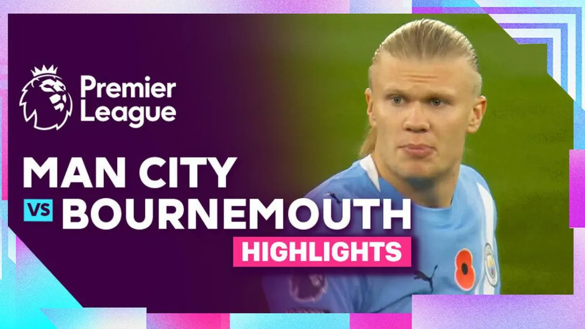 Man City Tundukkan Bournemouth di Premier League 2025/26