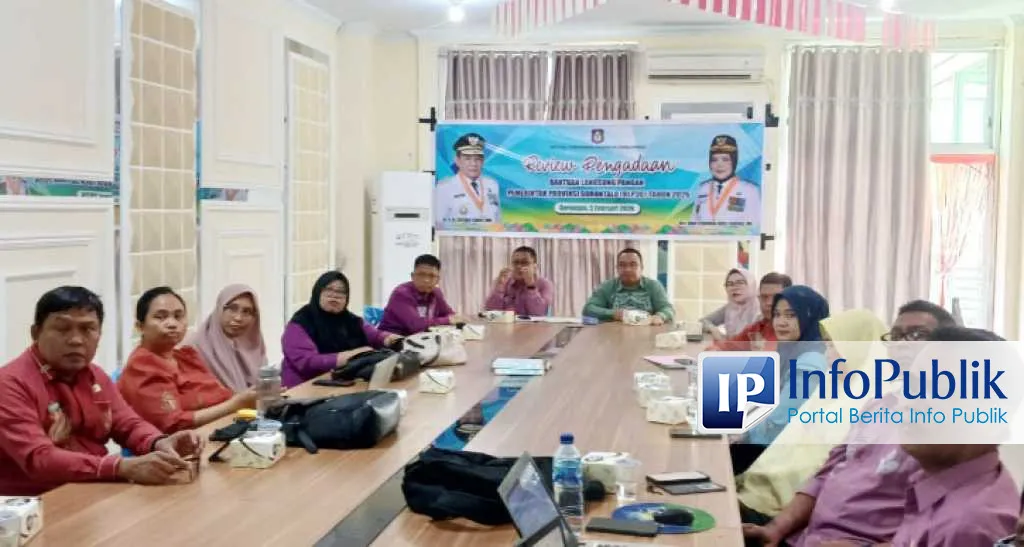 Dinas Sosial Gorontalo Tinjau Persiapan Pengadaan Bantuan Pangan 2026