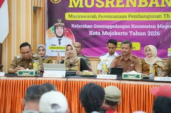 Musrenbang Gununggedangan: Wali Kota Mojokerto Paparkan Tiga Fokus Pembangunan 2027