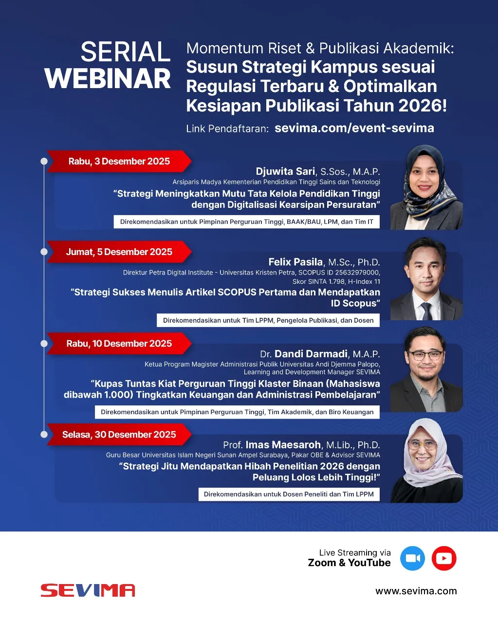 Webinar Strategi Riset dan Publikasi Akademik Menuju 2026