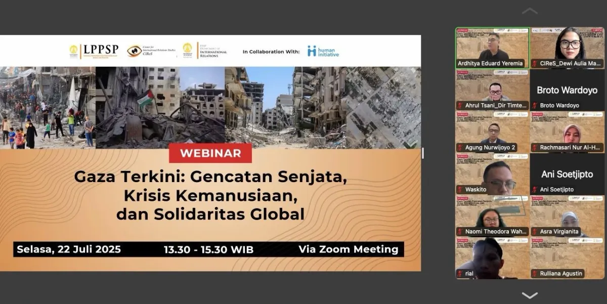 Krisis Kemanusiaan Gaza: Gencatan Senjata dan Solidaritas Global Diperlukan