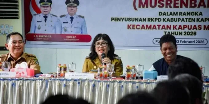 Pemkab Kapuas Fokus Bangun Infrastruktur untuk Sejahterakan Masyarakat