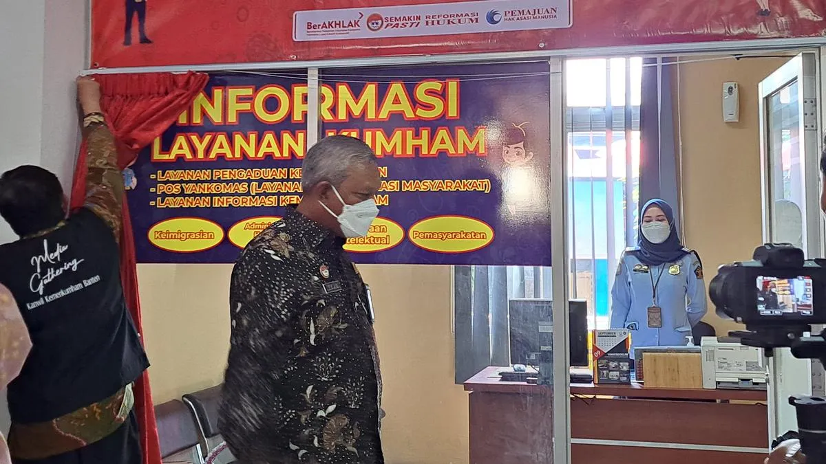 Kanwil Kemenkumham Banten Luncurkan Layanan Informasi Satu Pintu untuk Cegah Percaloan