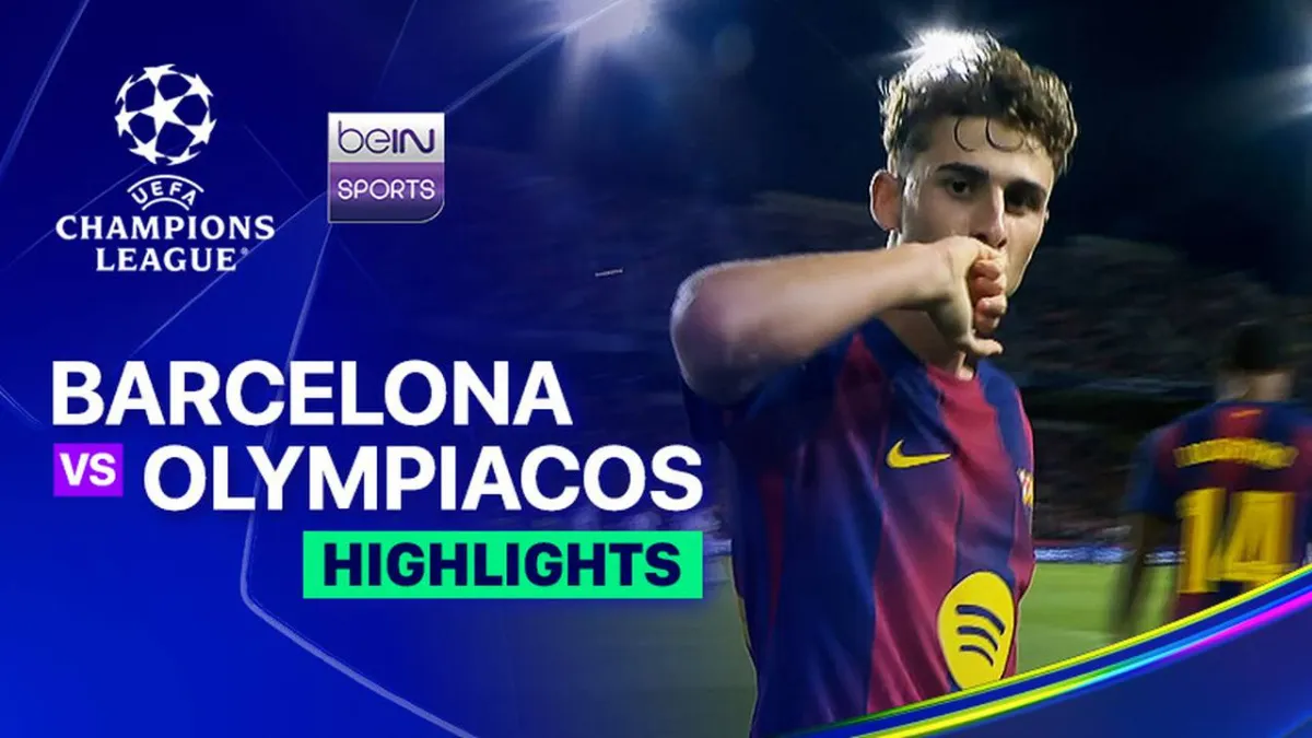 Barcelona Tantang Olympiacos di UEFA Champions League 2025/26