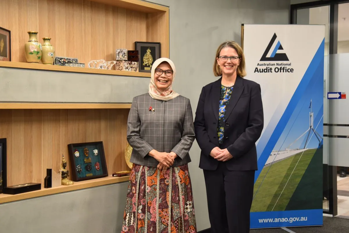 Ketua BPK Bahas Tiga Isu Strategis dalam Pertemuan dengan Auditor General Australia