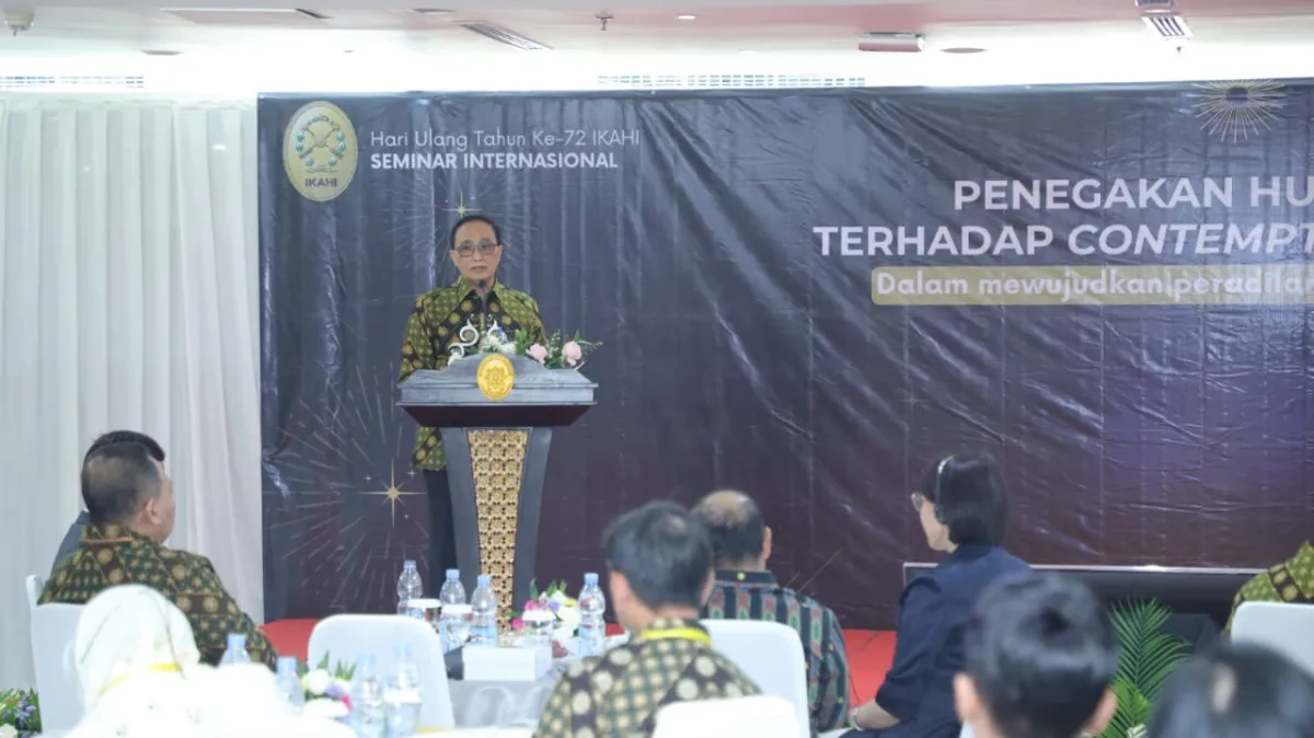 Ketua MA Tekankan Integritas Aparat Hukum dan Urgensi Penegakan Contempt of Court