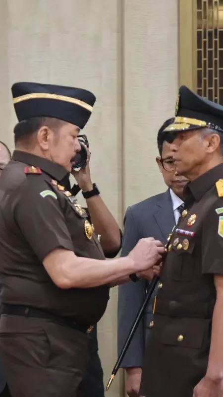 Pelantikan 17 Kajati dan 20 Pejabat Eselon II, Jaksa Agung: Jabatan adalah Amanah