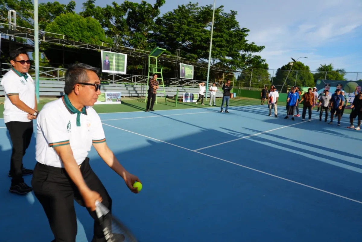 Turnamen Tenis Bupati Open 2025: Ajang Unggulkan Potensi Atlet Kutim