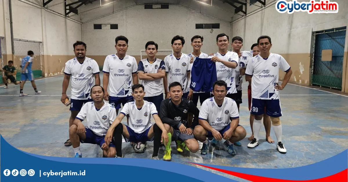 Three Five (35) Resmi Jadi Sponsor Utama Warta FC di Jersey Futsal