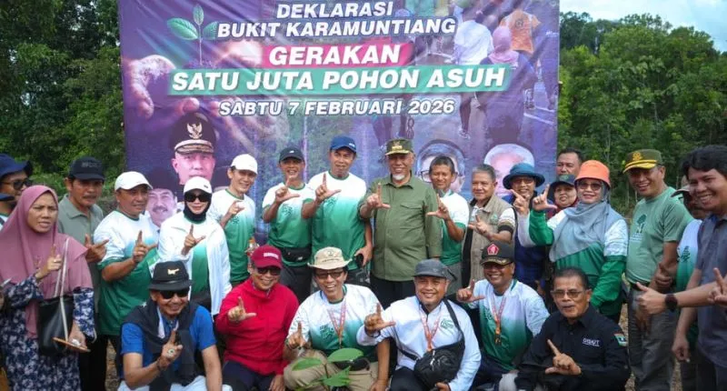 Deklarasi Bukit Karamuntiang: Komitmen Bersama untuk Pelestarian Lingkungan di Sumbar