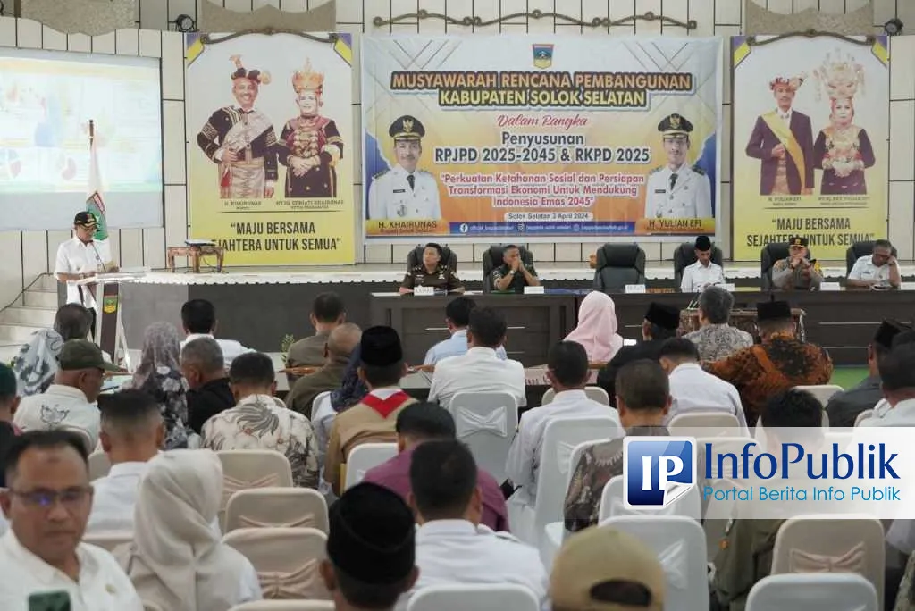 Solok Selatan Tetapkan Lima Sasaran Utama untuk RPJPD 2025-2045