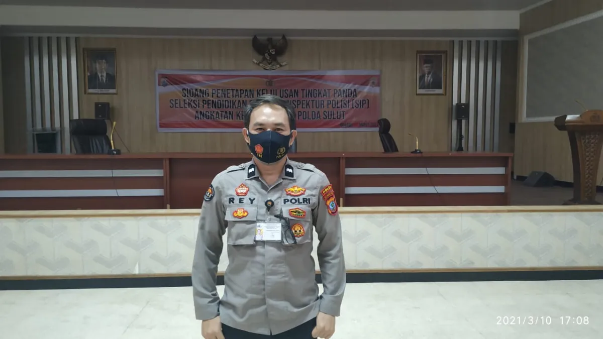 Ketekunan dan Doa Bawa Aipda Reynold Lulus Sekolah Inspektur Polisi