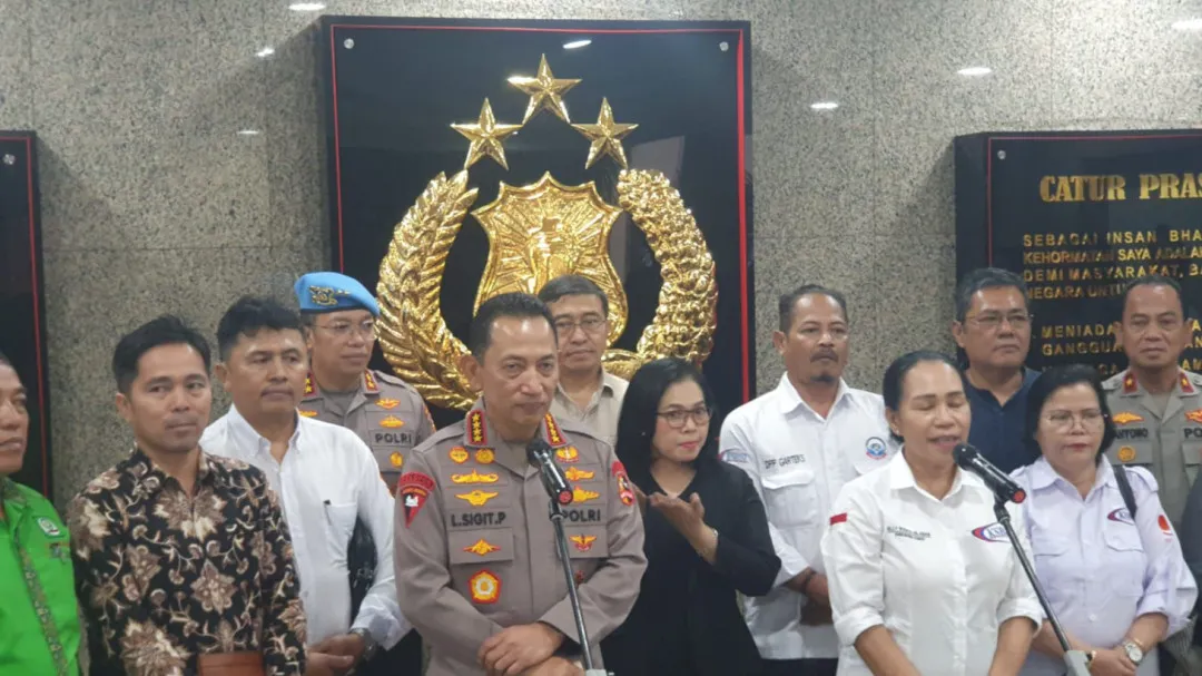 Polri dan KSBSI Bahas Perlindungan Ketenagakerjaan Buruh