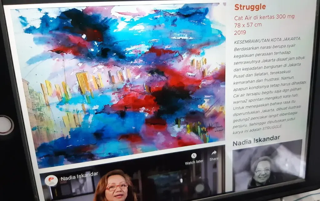 Pameran Seni Daring Jadi Alternatif Menikmati Karya di Tengah Pandemi