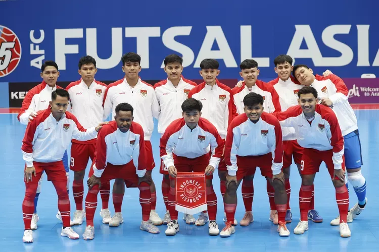 Final AFC Futsal Asian Cup 2026: Timnas Futsal Indonesia Tantang Iran Sabtu 7 Februari Pukul 19.00 WIB