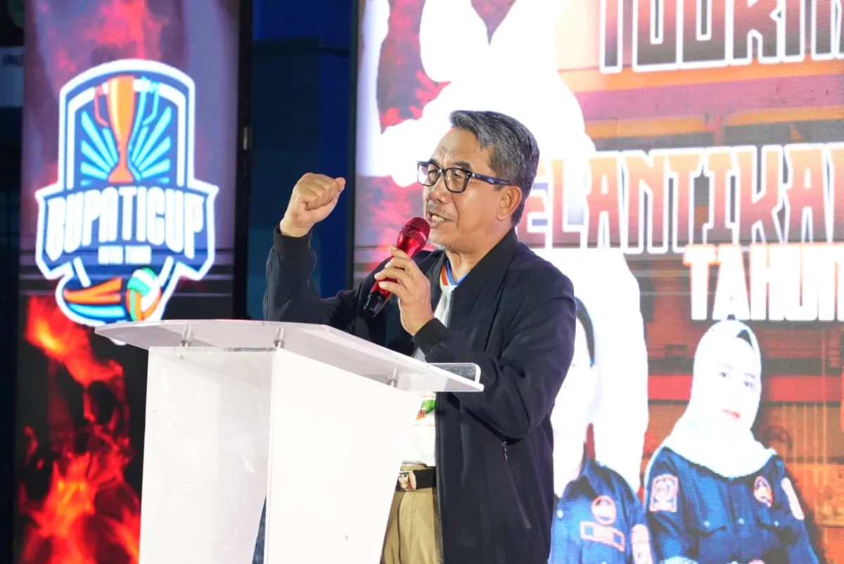 Turnamen Voli Bupati Cup 2025 Resmi Dibuka, Tingkatkan Prestasi Atlet Kutim