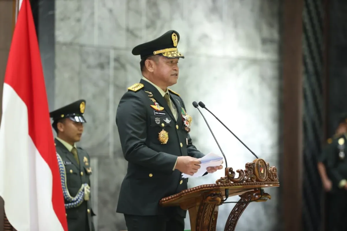Kasad Resmi Lantik 20 Perwira Khusus TNI AD Berprestasi Olahraga