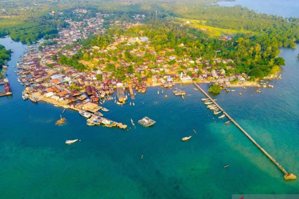 Pembangunan Indonesia Sentris Hadir di Kepulauan Pongok