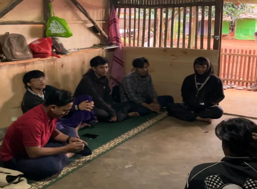 BEM Banten Bersatu Laksanakan Pengabdian Masyarakat di Huntara Lebak