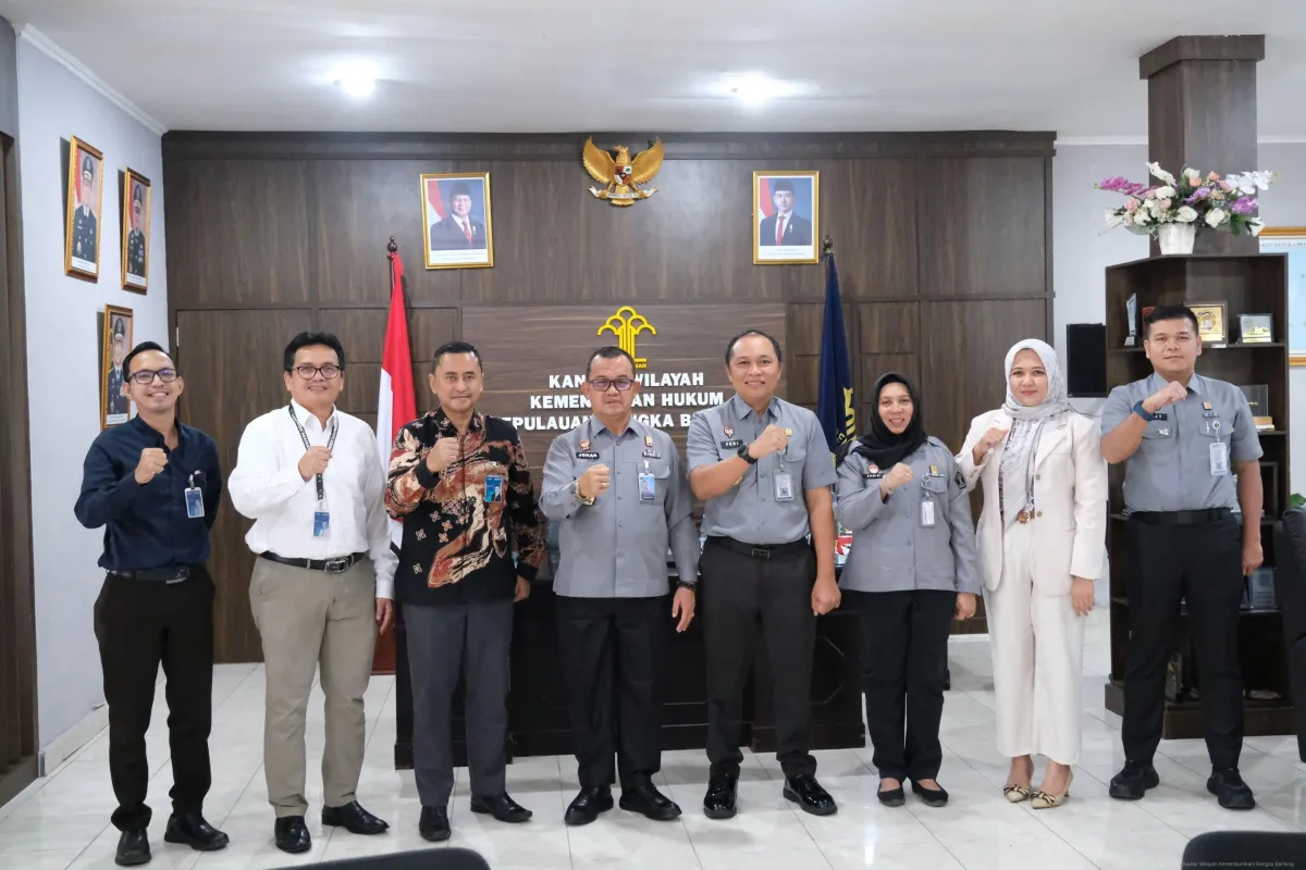 Kemenkum Babel dan BNI Pangkalpinang Perkuat Sinergi Layanan Perbankan