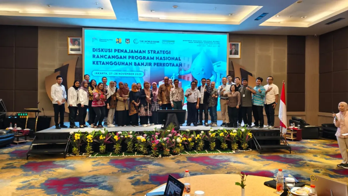 Kemenko PMK dan Bappenas Matangkan Strategi Program Nasional Ketangguhan Banjir Perkotaan untuk 2026