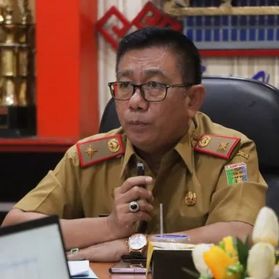 Pemprov Lampung Ikuti Rakor Jadwal Pemantauan dan Evaluasi Kinerja Pelayanan Publik 2022
