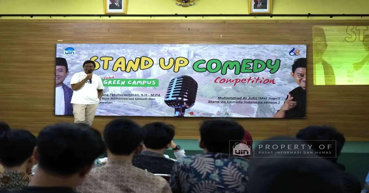 UIN Jakarta Gelar Kompetisi Stand-Up Comedy untuk Kampanye Green Campus