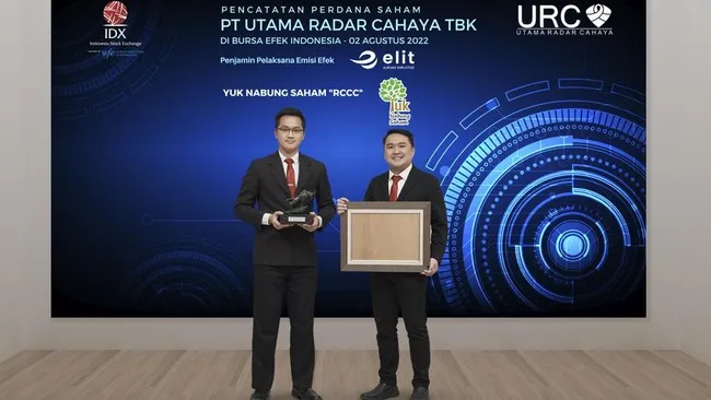 Saham RCCC Turun 5,19% pada Debut Perdana di BEI