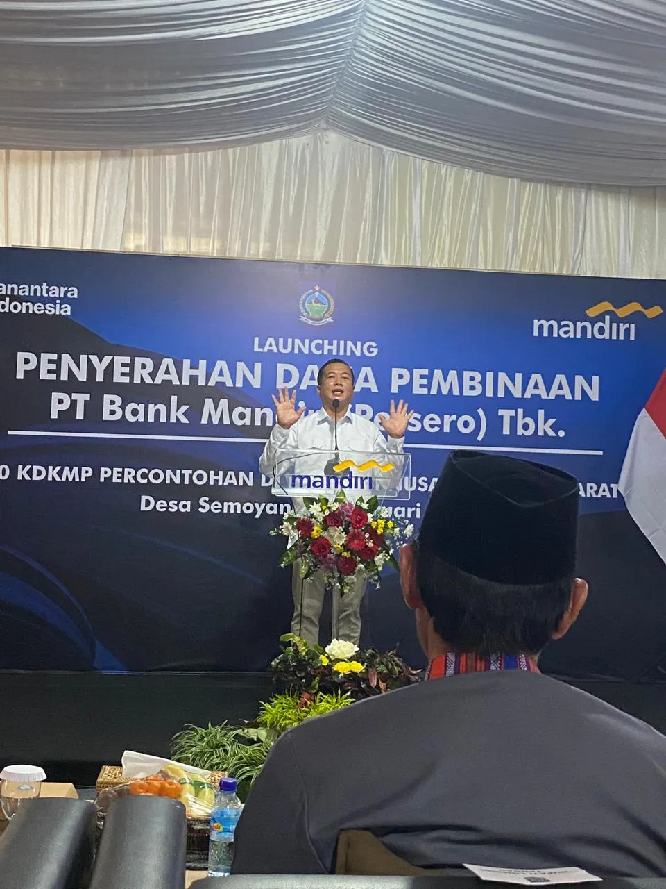 Pemprov NTB Percepat Koperasi Merah Putih, Bank Mandiri Salurkan Dana Pembinaan Rp250 Juta