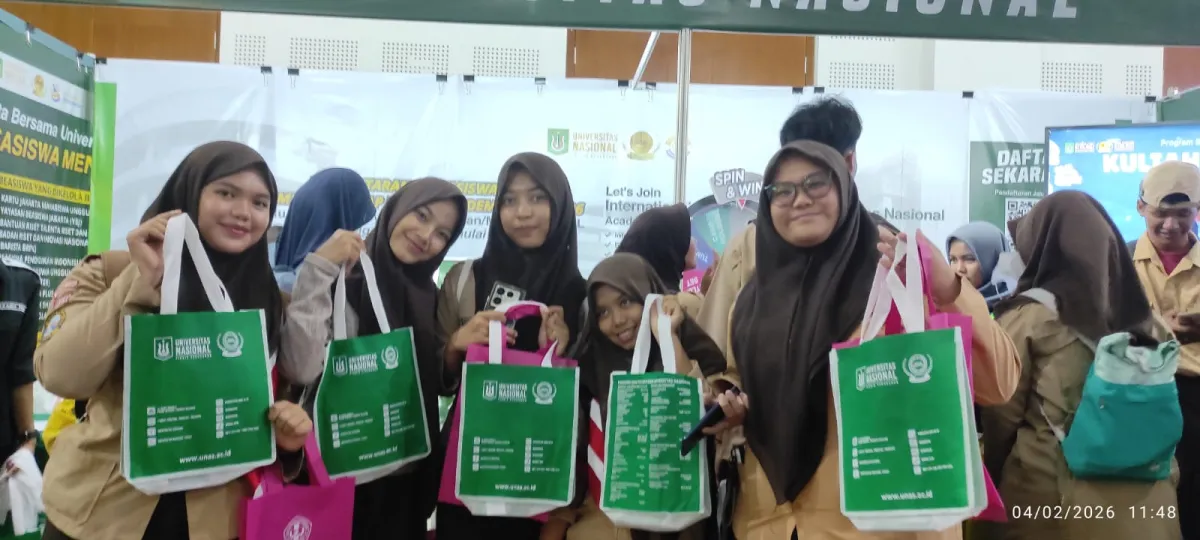 UNAS Ikut Pekan Pendidikan Tinggi Jakarta 2026 di Balai Kartini