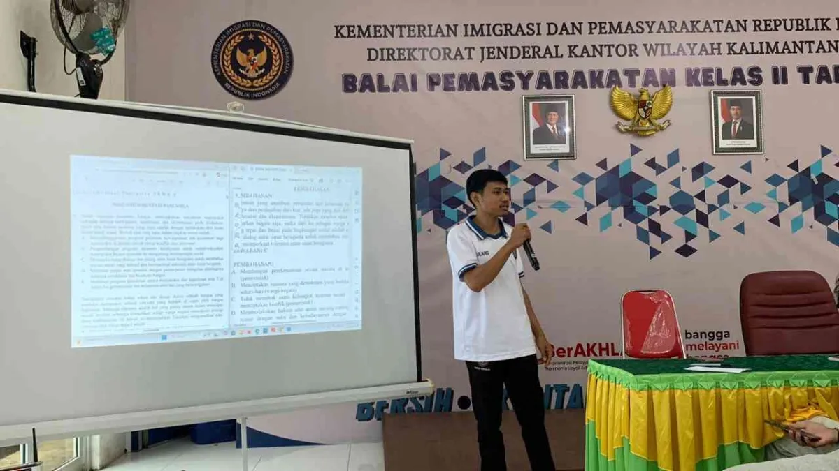 Bapas Tarakan Siapkan Peserta Magang Kemnaker Hadapi Tes CPNS