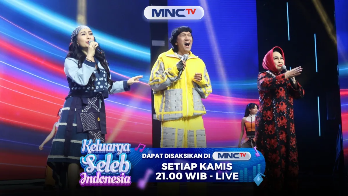 Lima Pasangan Artis Bertanding di Babak 5 Besar Keluarga Seleb Indonesia MNCTV