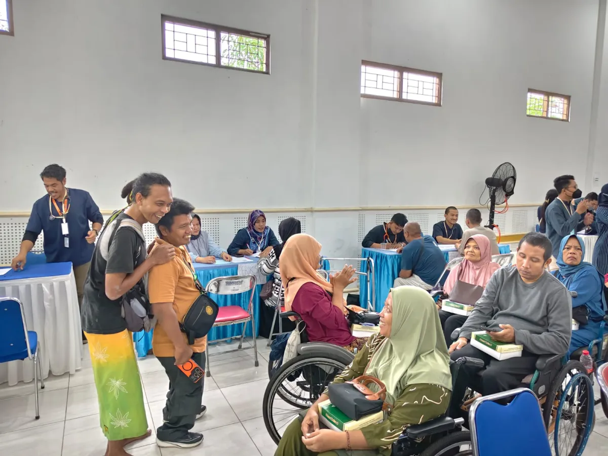 Pemeriksaan Kesehatan Gratis UGM Dukung Penyandang Disabilitas