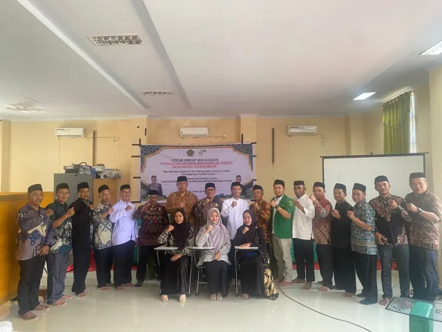 Kemenag Morowali Utara Gelar FGD Deteksi Dini Konflik Sosial Berdimensi Keagamaan
